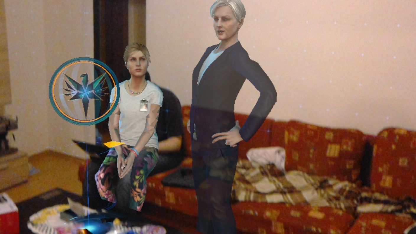 Použitie virtuálnej prilby HoloLens