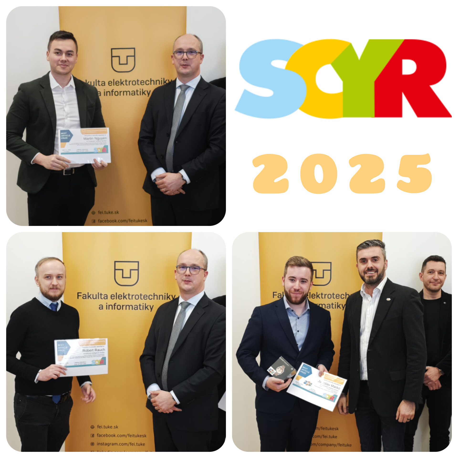Doktorandi KPI oceneni na konferencii SCYR 2025 Doktorandi KPI oceneni na konferencii SCYR 2025