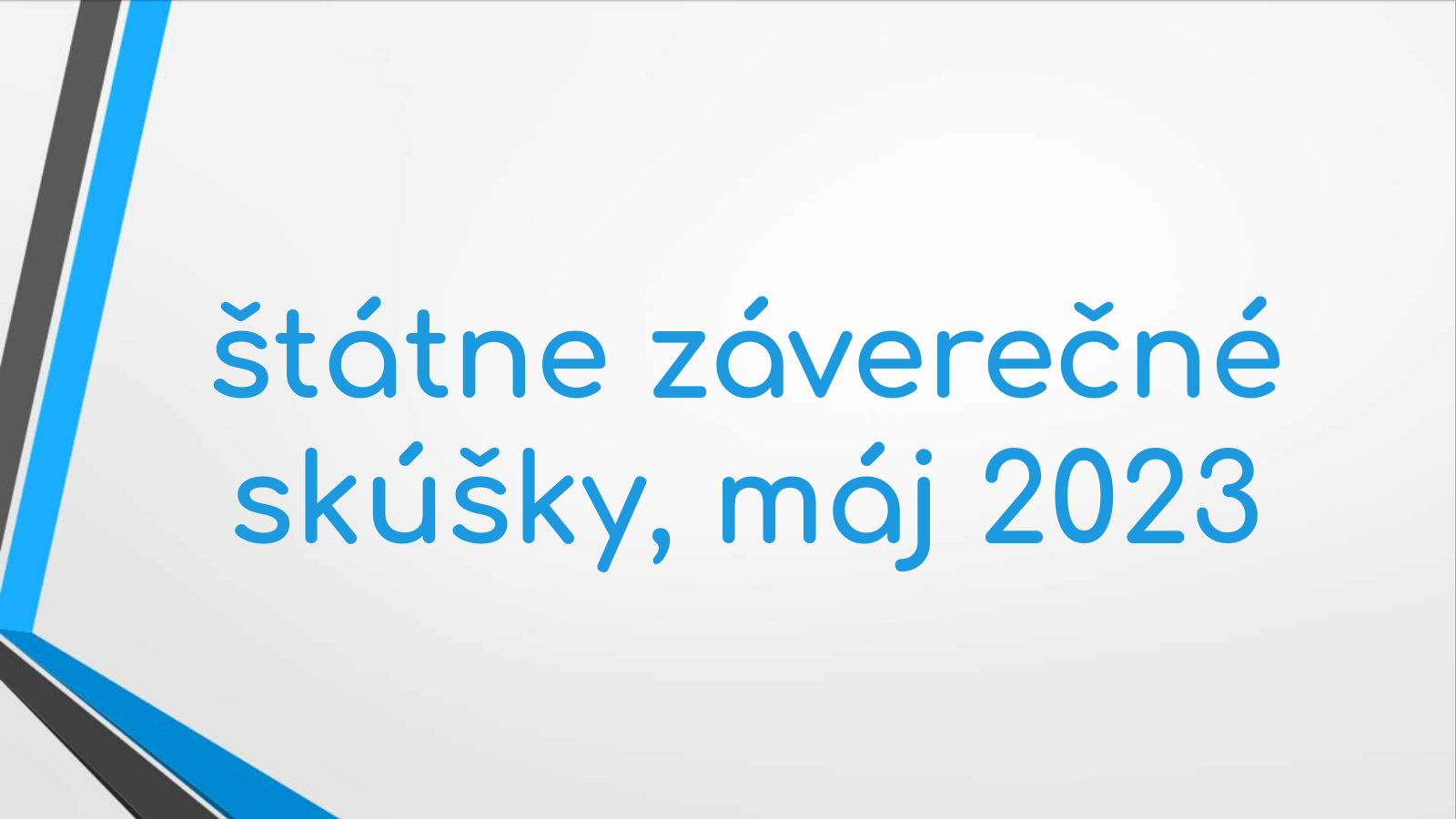 Štátne záverečné skúšky 23 - banner