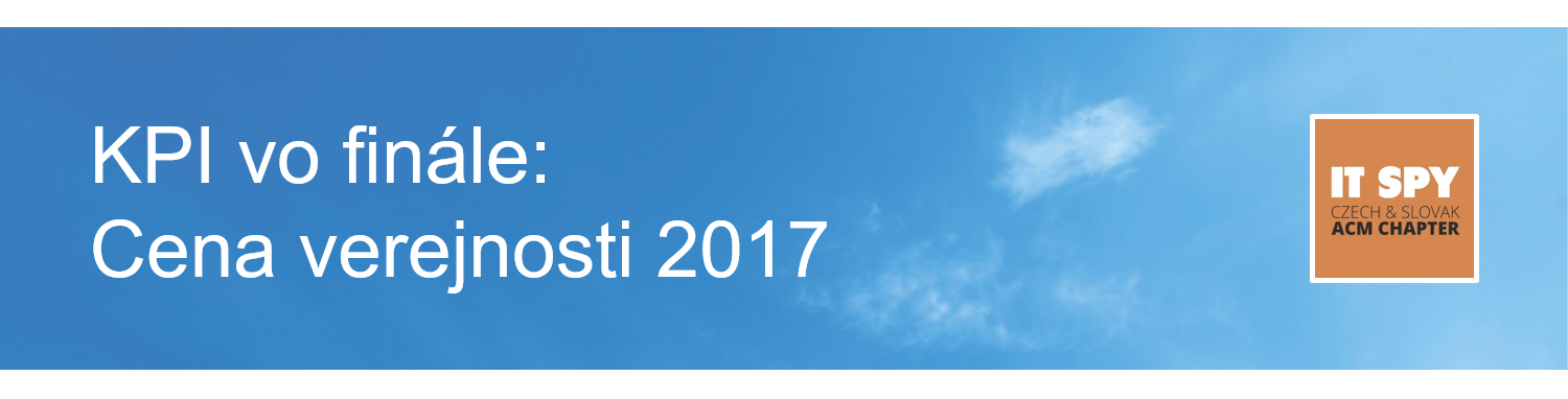Banner IT Spy 2017 - Cena verejnosti